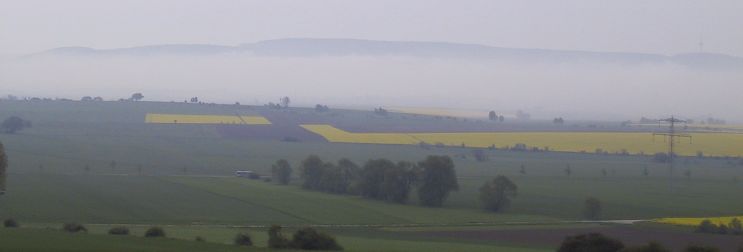 Nebel über dem Leinetal